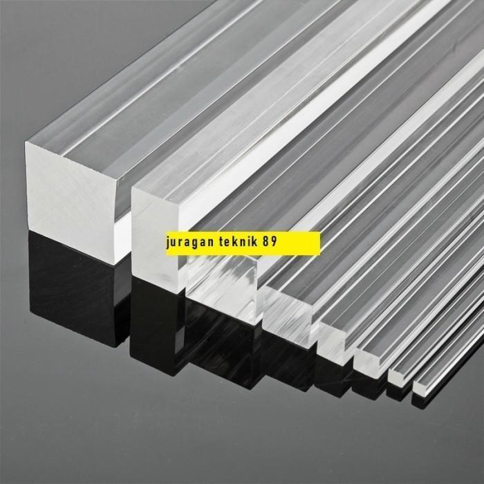 Acrylic Square Rod 15mmx15mmx350mm