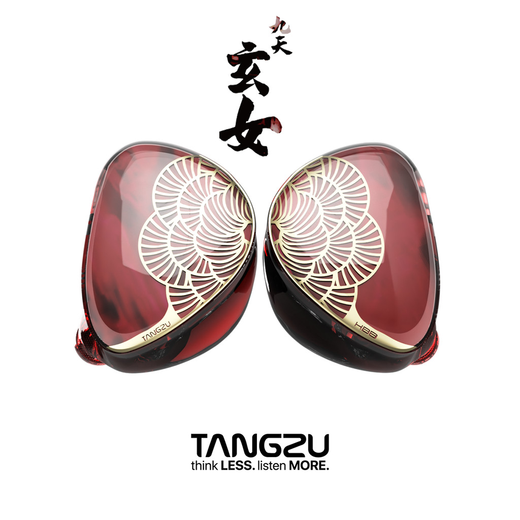 TANGZU Xuan Nv Hifi Dual DD In-ear Monitors Earphones Wired 0.78mm 2Pin Swappable Cable Studio IEM