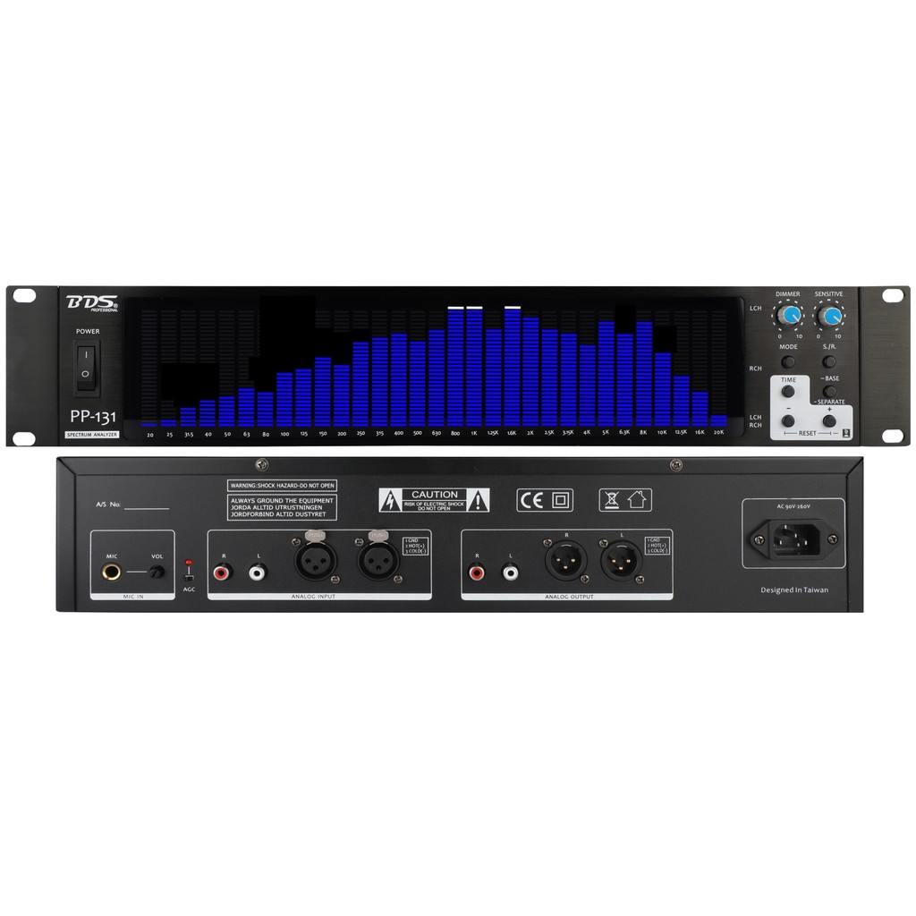 DIGITAL SPECTRUM ANALYZER LED DISPLAY BALANCE MUSIC AUDIO SPECTRUM INDICATOR AMPLIFIER BOARD STEREO