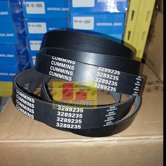 V Belt 3289235 8Pk1755 Engine Cummins 4Bt 6Bt 6Cta Berkualitas