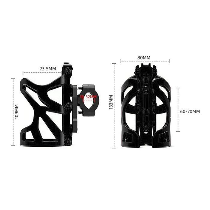 Rak Holder Botol Minum Motor Dudukan Tempat Minum Sepeda Bottle Cage Trolley Bottle Bracket Cage