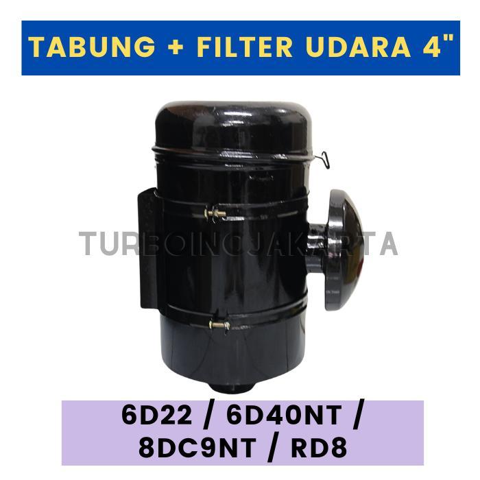TABUNG HAWA + FILTER UDARA 4"