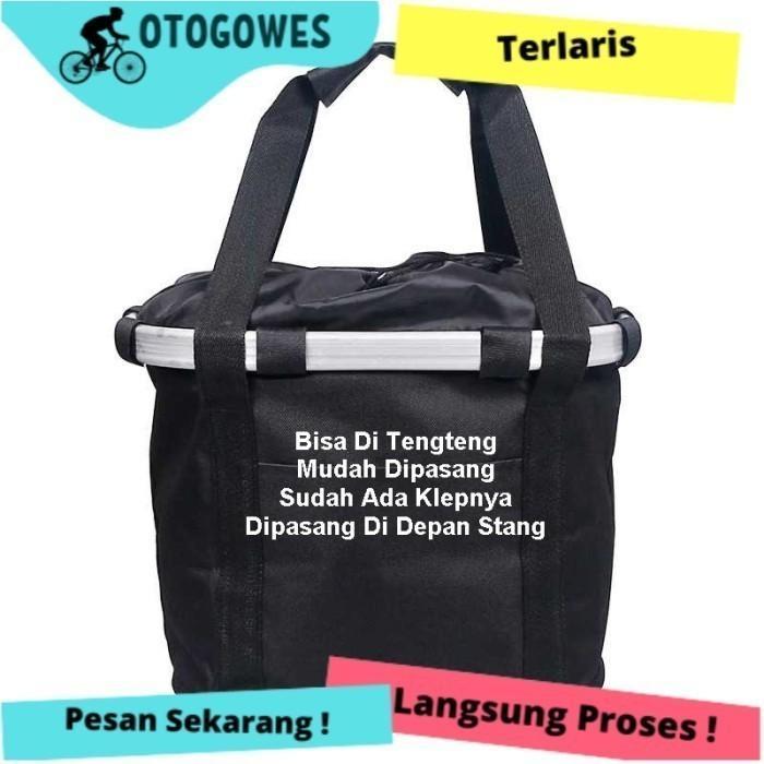Sepeda Keranjang Depan Dewasa Besar Anti Air Polygon Mtb Lipat United #Gratisongkir