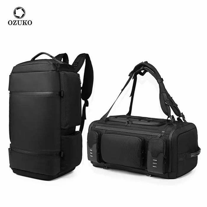 ORIGINAL OZUKO Duffle Bag #9326 - Tas OlahTravel Pria Mudik travel bag READY STOCK