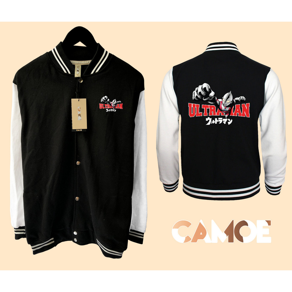 Jaket Baseball Varsity Ultraman 3D Japan