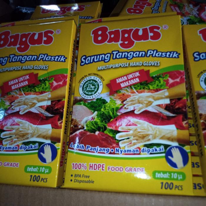 bagus sarung tangan plastik *