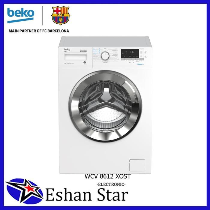 Mesin Cuci Front Load Beko 8kg WCV 8612 XOST