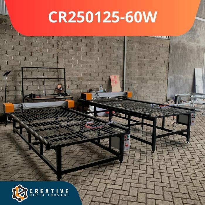 LASER CO2 244X122 CUSTOM CR250125 , LASER CUTTING, MASIN CNC CO2 RAKITAN, CUTTING AKRILIK, GRAVI