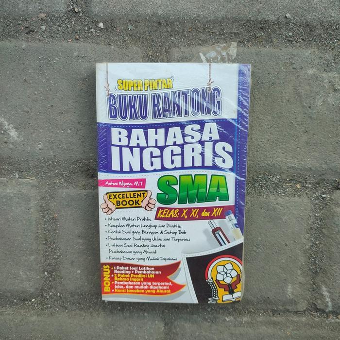 buku kantong bahasa inggris SMA