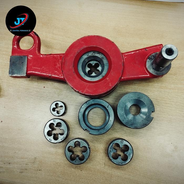 PROMO! Kepala Mesin Senai Baut Set Threading Head Die Smal