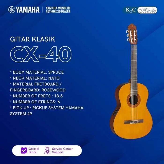 Yamaha CX40 Gitar Klasik Elektrik