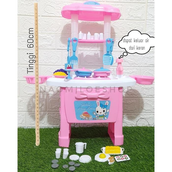 ` Mainan Kitchen Set Anak Bisa Keluar air dari keran size BESAR FK113