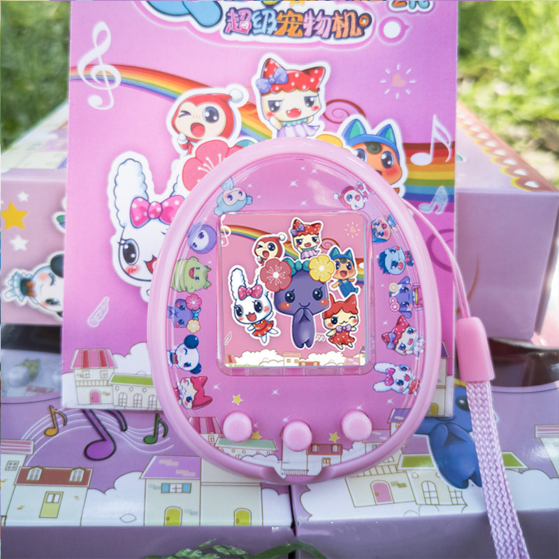 Bandai Tamagotchi Electronic Pet Machine Meets Pix On Kawaii Color Screen Game Console Kids Toys Chi
