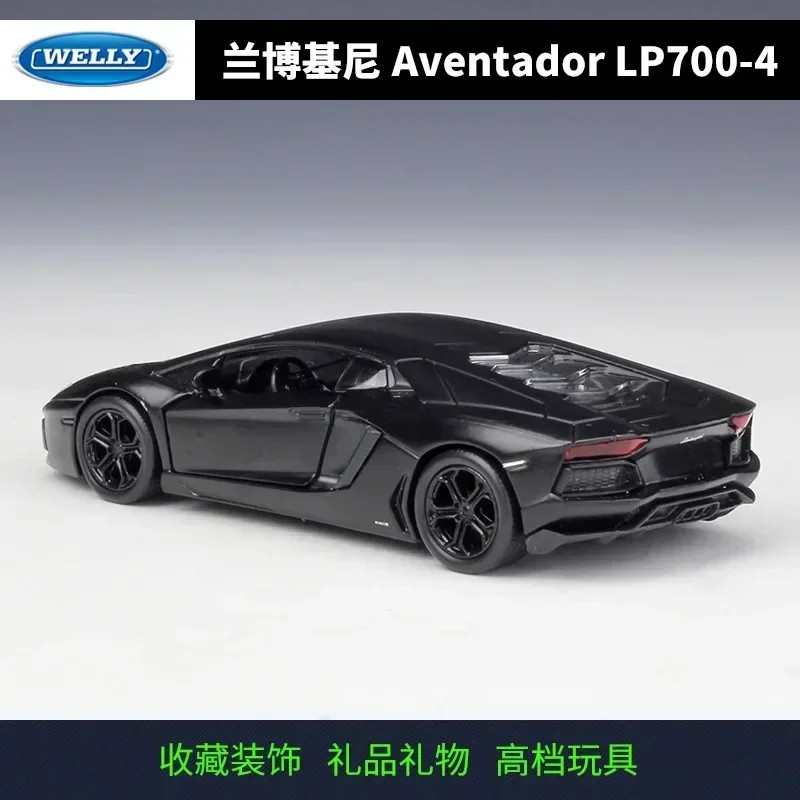WELLY 1:36 Lamborghini Aventador LP700-4 Diecast Car Model Sports Car
