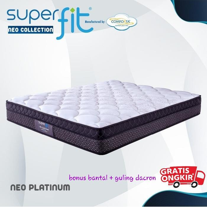 matras spring bed Comforta Superfit - neo platinum 180/160/120 - 200x200
