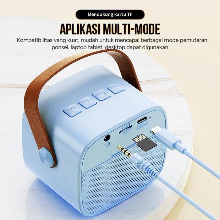 Mikrofon karaoke K1 Bluetooth suara audio rumah K bernyanyi bernyanyi set peralatan lengkap set