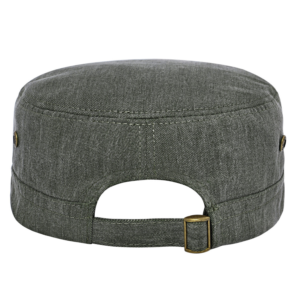 BOTVELA Adjustable Army Cap Baseball Unisex Cotton Twill Snapback Hat with Airflow Ventilation