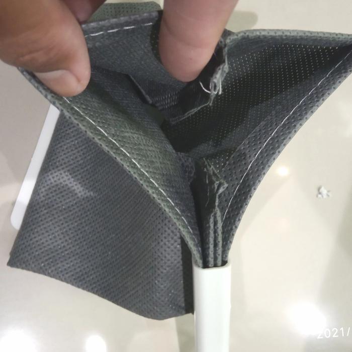 Krisbow Kantong Debu Vacum Cleaner Cocok untuk Krisbow Maximus Kapasitas 3L dengan Klip Plastik
