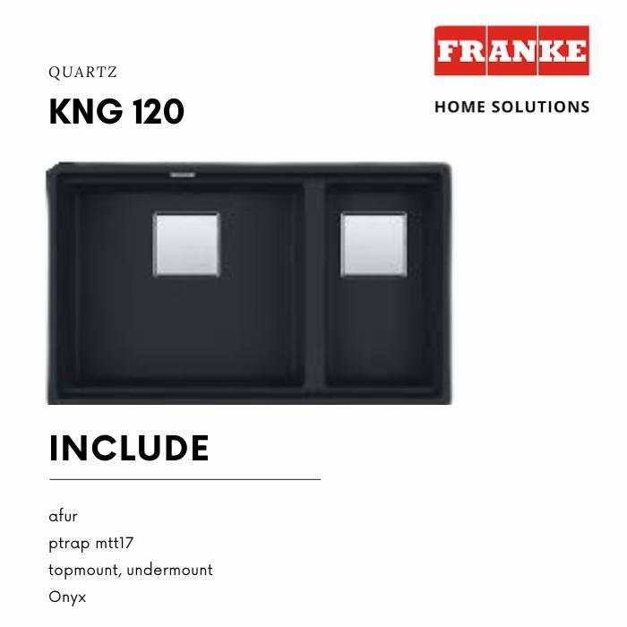 FRANKE KNG 120 Sink Cuci Piring Undermount Topmount