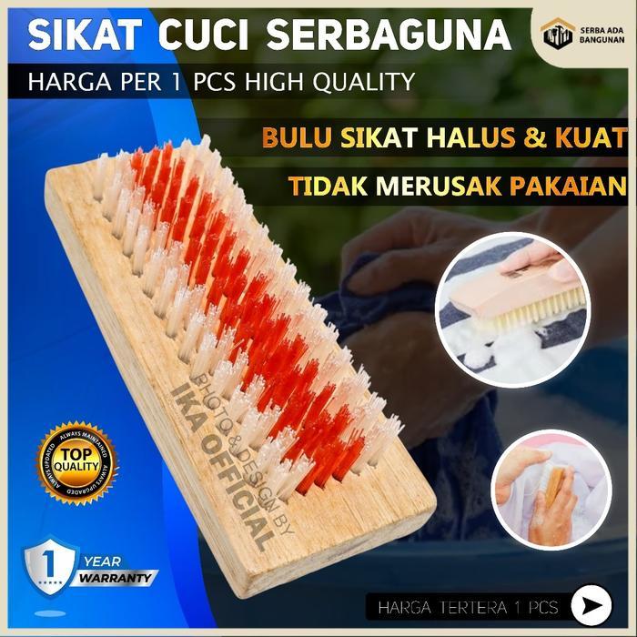 Sikat Cuci / Sikat Cuci Kayu / Sikat Baju / Sikat Sepatu / Sikat Cuci Baju Kayu / Sikat Lantai /