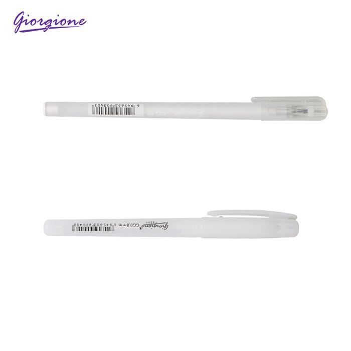 Giorgione White Gel Ink Pen Highlight Pen Brush 0.8mm