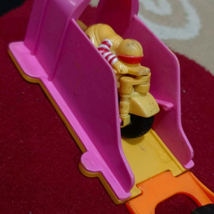 HOT SALE MCD MCDONALD HAPPY MEAL VINTAGE ZOOM 2002 RIDER MOTOR RACER RONALD KODE 78115 TERMURAH