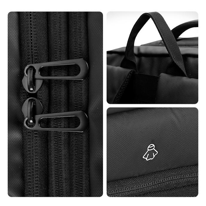 Mark Ryden Tas Ransel Laptop Kerja Pria USB Raincoat 17 Inch MR9299