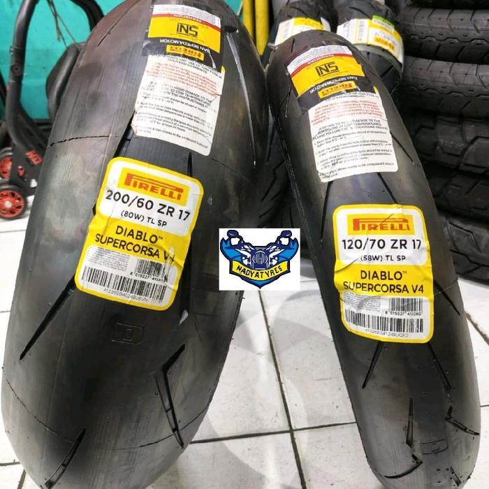 Ban pirelli diablo supercorsa V4 SP series 120/70-17 200/60-17
