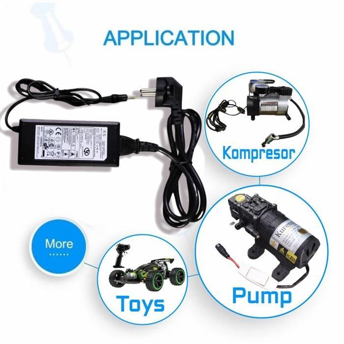 Adaptor 12 Volt 16 Amper Murni Untuk Pompa DC