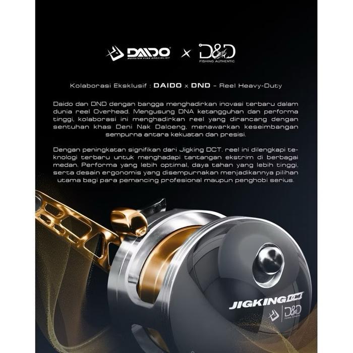 Ready Reel Oh Daido Jigking Dct X Dnd Limited Edition