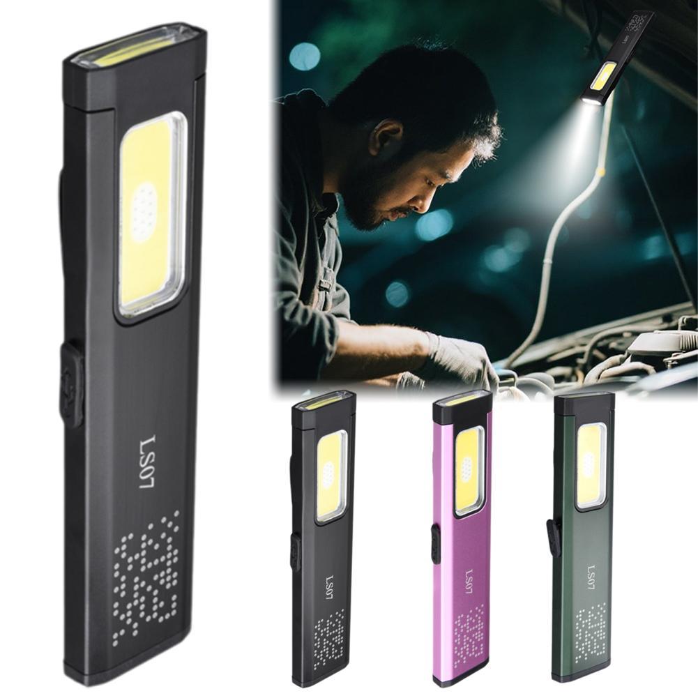Portable Flashlight Mini Pocket Flashlight Rechargeable LED Flashlight Waterproof Light For Camping