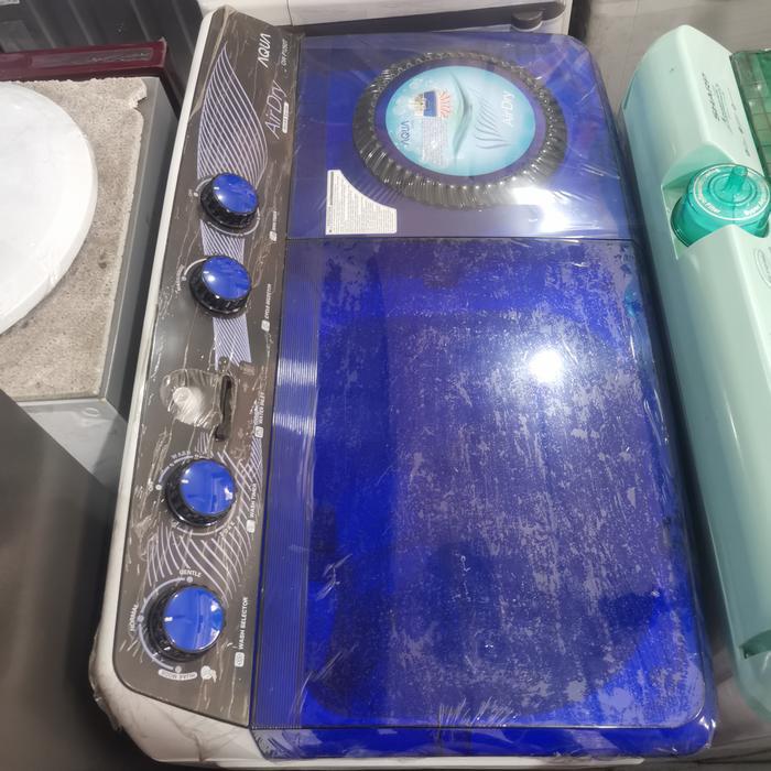 mesin cuci 2 tabung aqua 12 kg