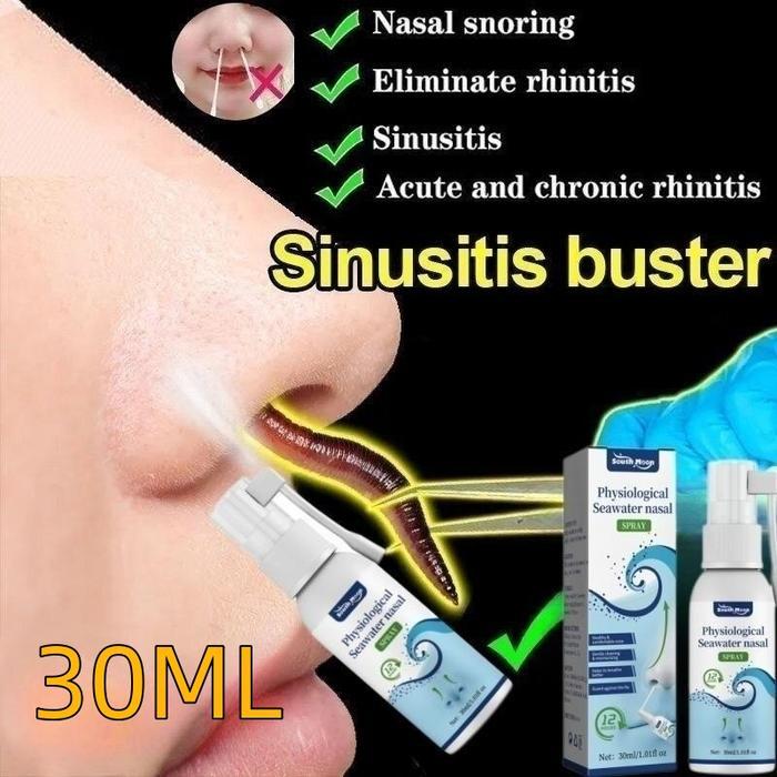 Nasal Spray Semprotan Hidung Air Laut Fisiologis Rhintis Spray Spray Sinusitis Nasal Sinusitis