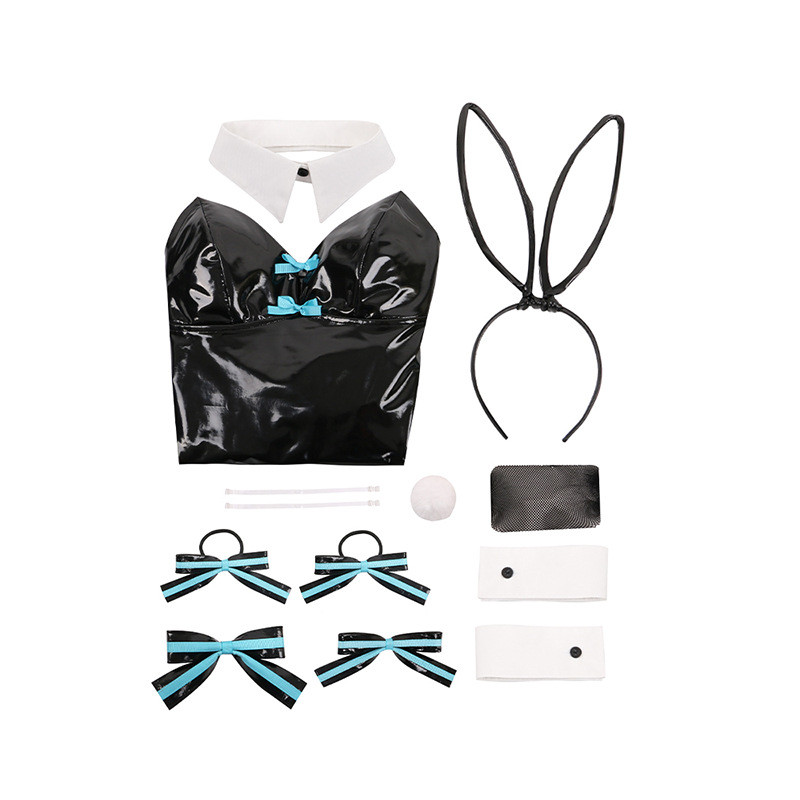 Sexy Mikkuuu 16Th Anniversary Cosplay Costume Girl Cute Uniforms Dress Mikuu Lovely Cosplay Jumpsuit