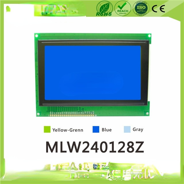 LCD 240128 WITH FONT LIBRARY LCD SCREEN MODULE RA8803 CONTROLLER SUPPORTS PARALLEL PORT MLW240128Z