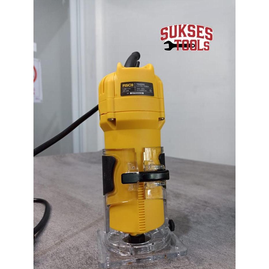 Mesin Profil Kayu Fisch Wood Trimmer Trimer Router Mini bergaransi