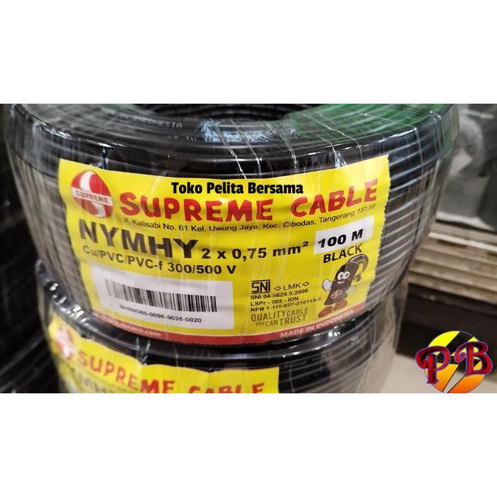 Kabel Nyyhy Atau Nymhy 2 X 0.75 Mm Supreme / Kabel Nyyhy 2X0.75