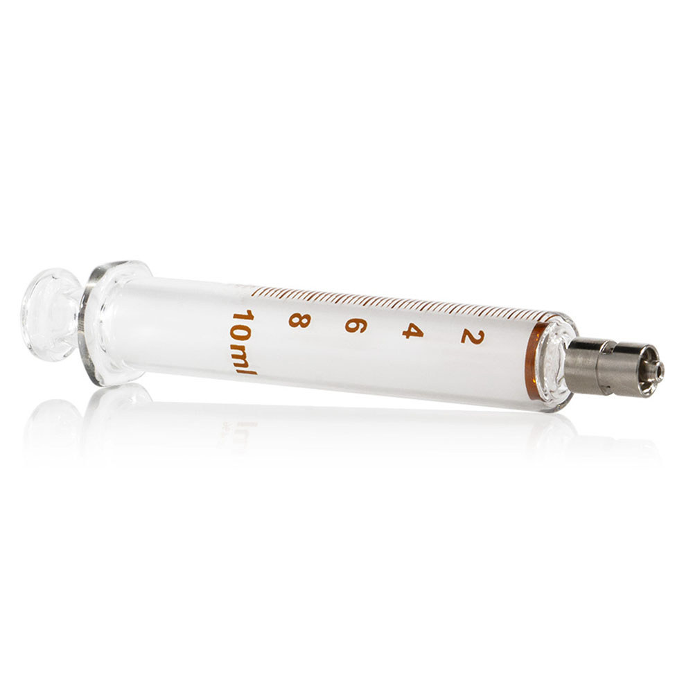 High Qaulity Ozone Therapy Syringe 20ml 50ml Glass Luer Lock Ozone Syringe for Injection Insufflatio
