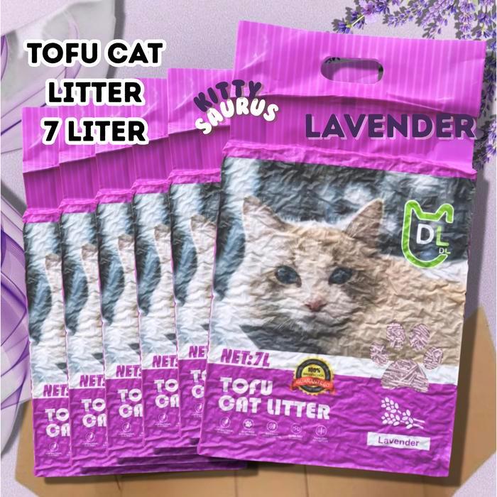 New Product - Tofu Cat Litter 7 Liter Dl, Harga Per Box / 6 Pcs, Recomended Grosir Price Lapak