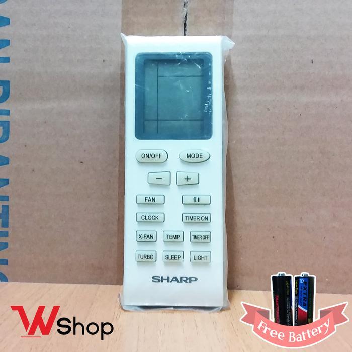 Remot/Remote Ac Sharp - Ori/Original Remote A Tbk