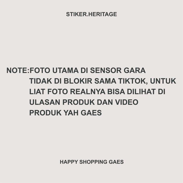 "New" 21 Stiker Aesthetic BLACK & WHITE STIKER TUMBLER HP STIKER LAPTOP stiker estetik stiker