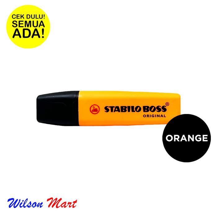 STABILO BOSS ORIGINAL ORANGE OREN HIGHLIGHTER