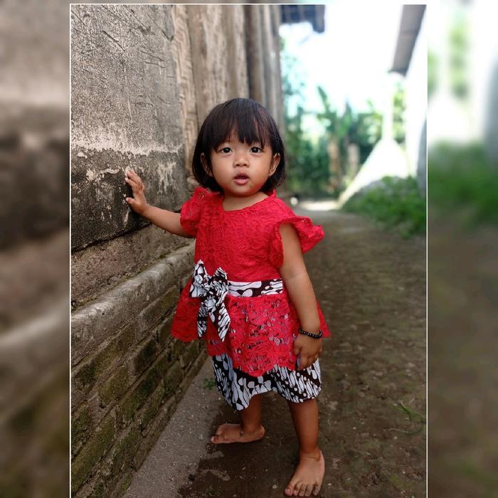 ORIGINAL KEBAYA ANAK KEMERDEKAAN // KEBAYA ANAK MERAH PUTIH // KEBAYA BAYI KARNAVAL // KEBAYA ANAK
