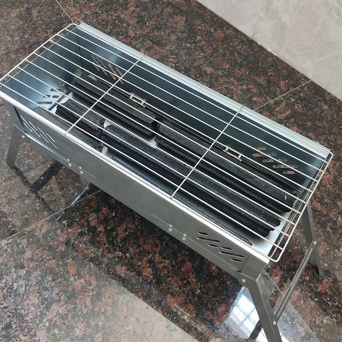 Panggangan Kawat Stainless / Jaring Panggangan BBQ / Serbaguna Kawat BBQ Anti Lengket