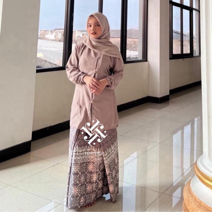 Setelan baju santriwati oneset (limited edisi)