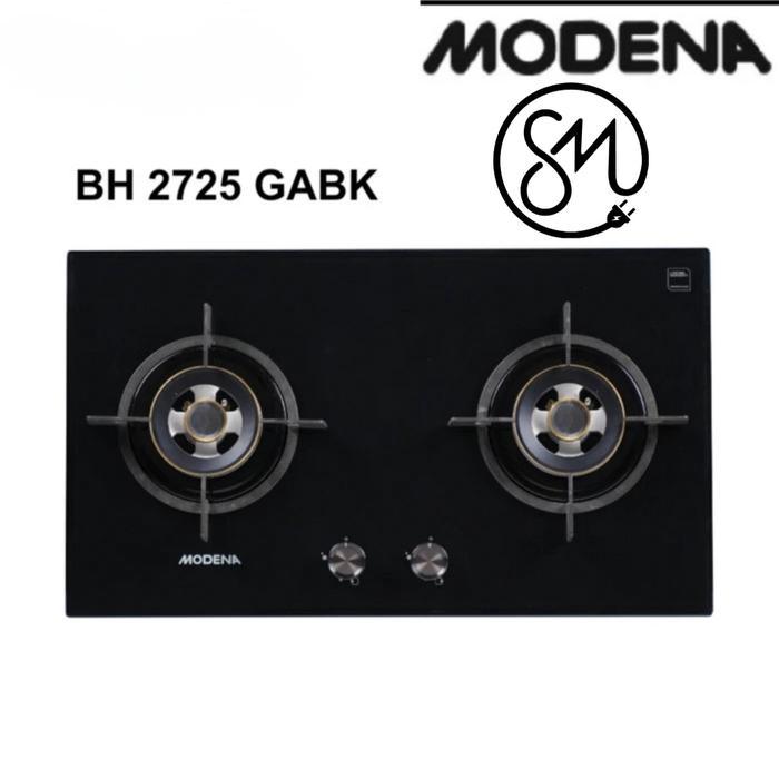 Kompor Gas Tanam Modena BH 2725 GABK 2 Tungku HOB BH2725GABK BH2725