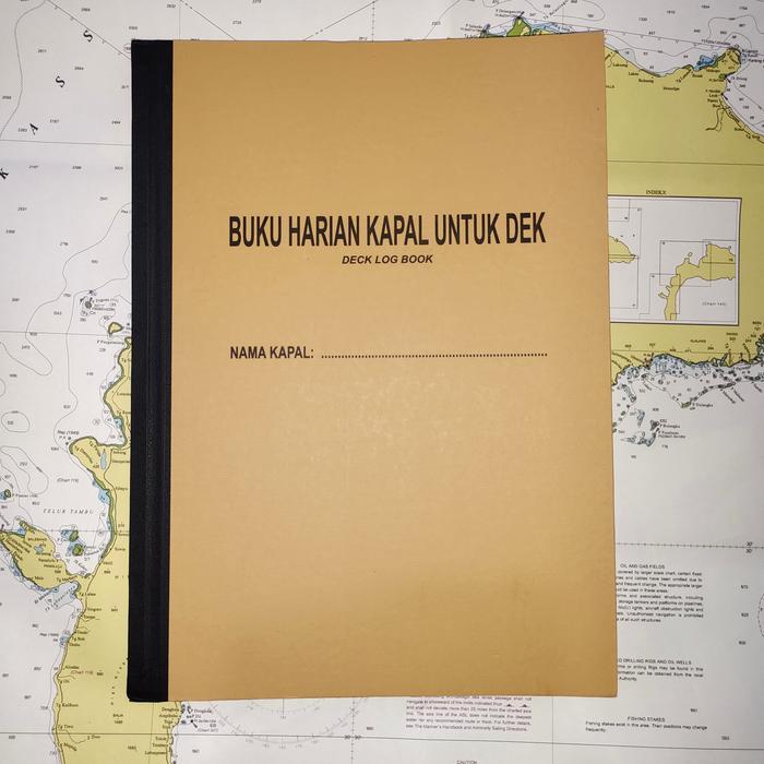 {cod}{bayar di tempat} buku harian kapal untuk dek / deck log book / buku jurnal deck