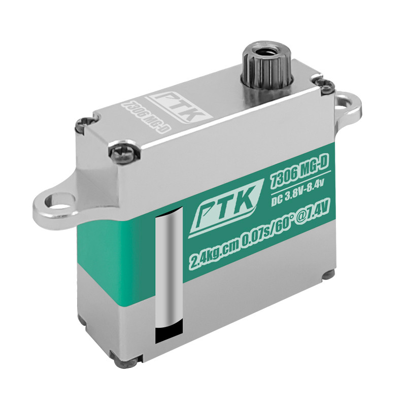 PTK 7306 MG-D 7g digital all-metal servo HV servo Glider Balsa Wing