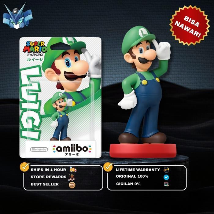 Amiibo Super Mario Series Figure Luigi / Amiibo Luigi