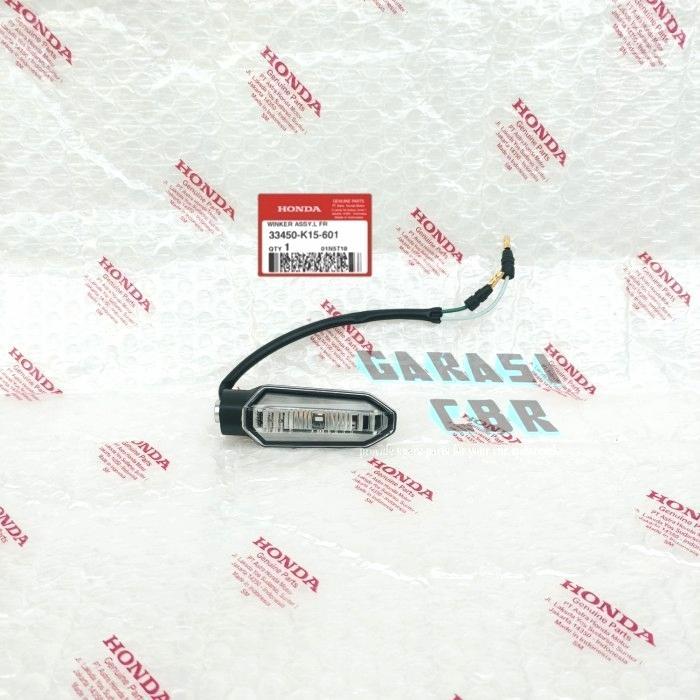 WINKER ASSY FR - LAMPU SEIN DEPAN CB 150R CBR 150R FACELIFT ASLI